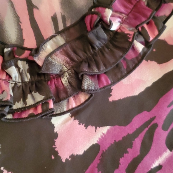 Top purple black cream pink. By Larry Levine - Picture 5 of 11